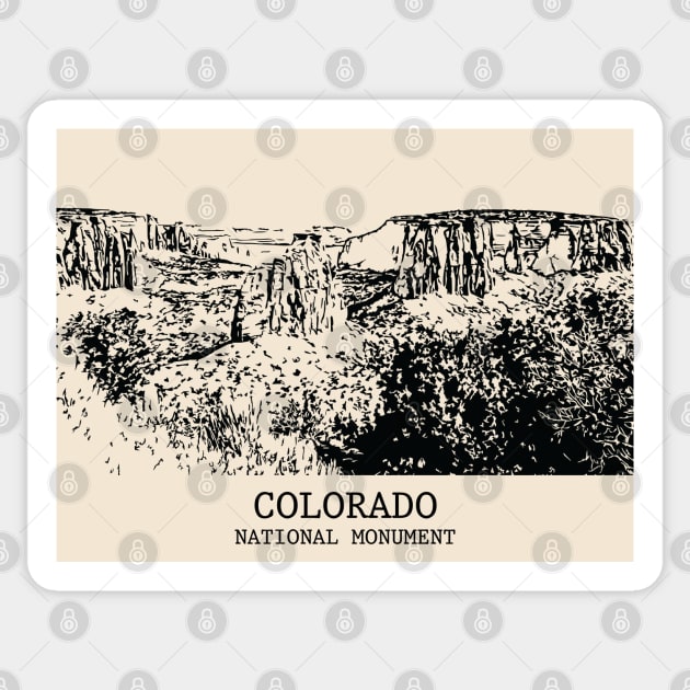 Colorado National Monument Sticker by Lakeric